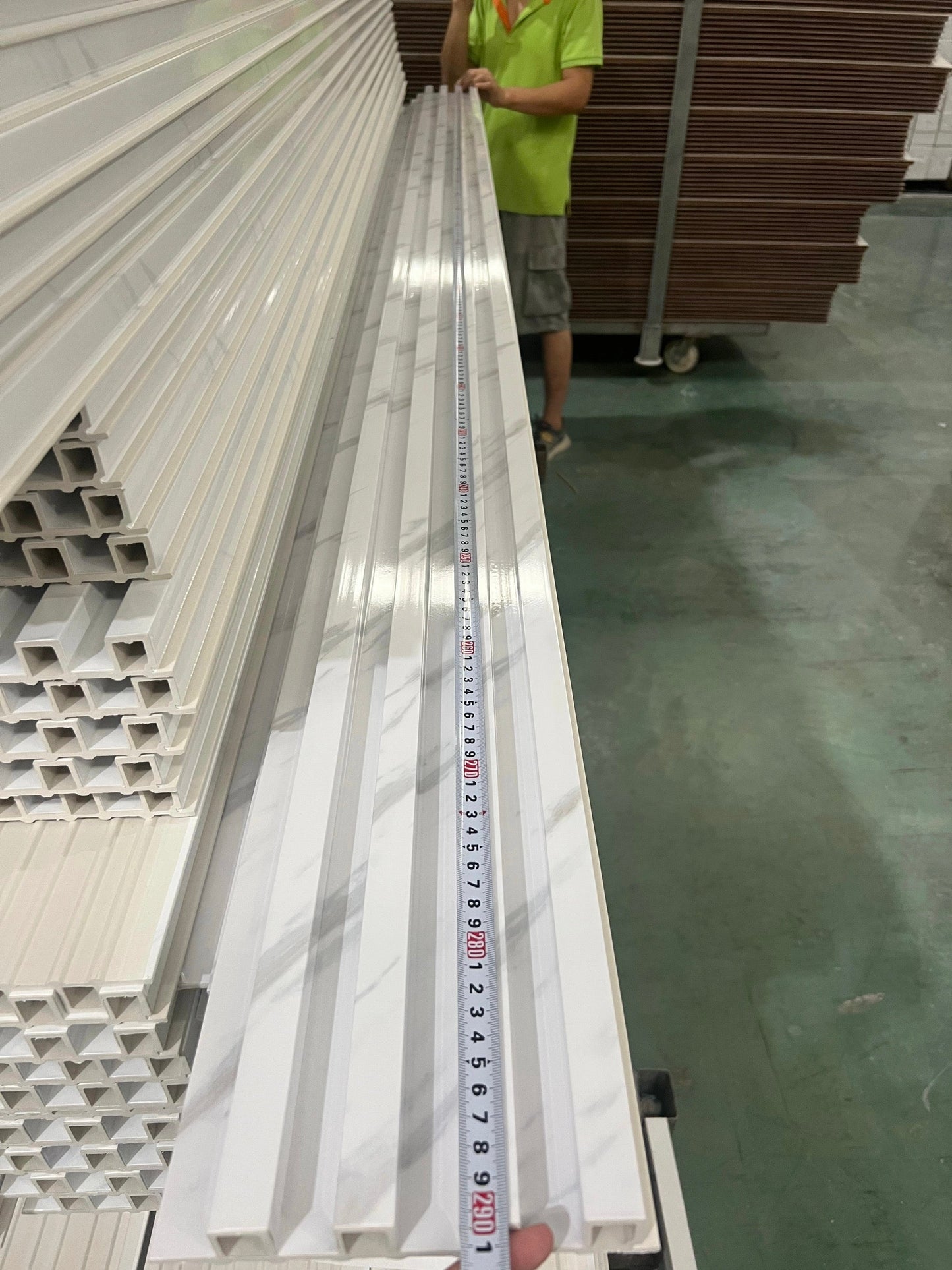 WPC 122 White marble