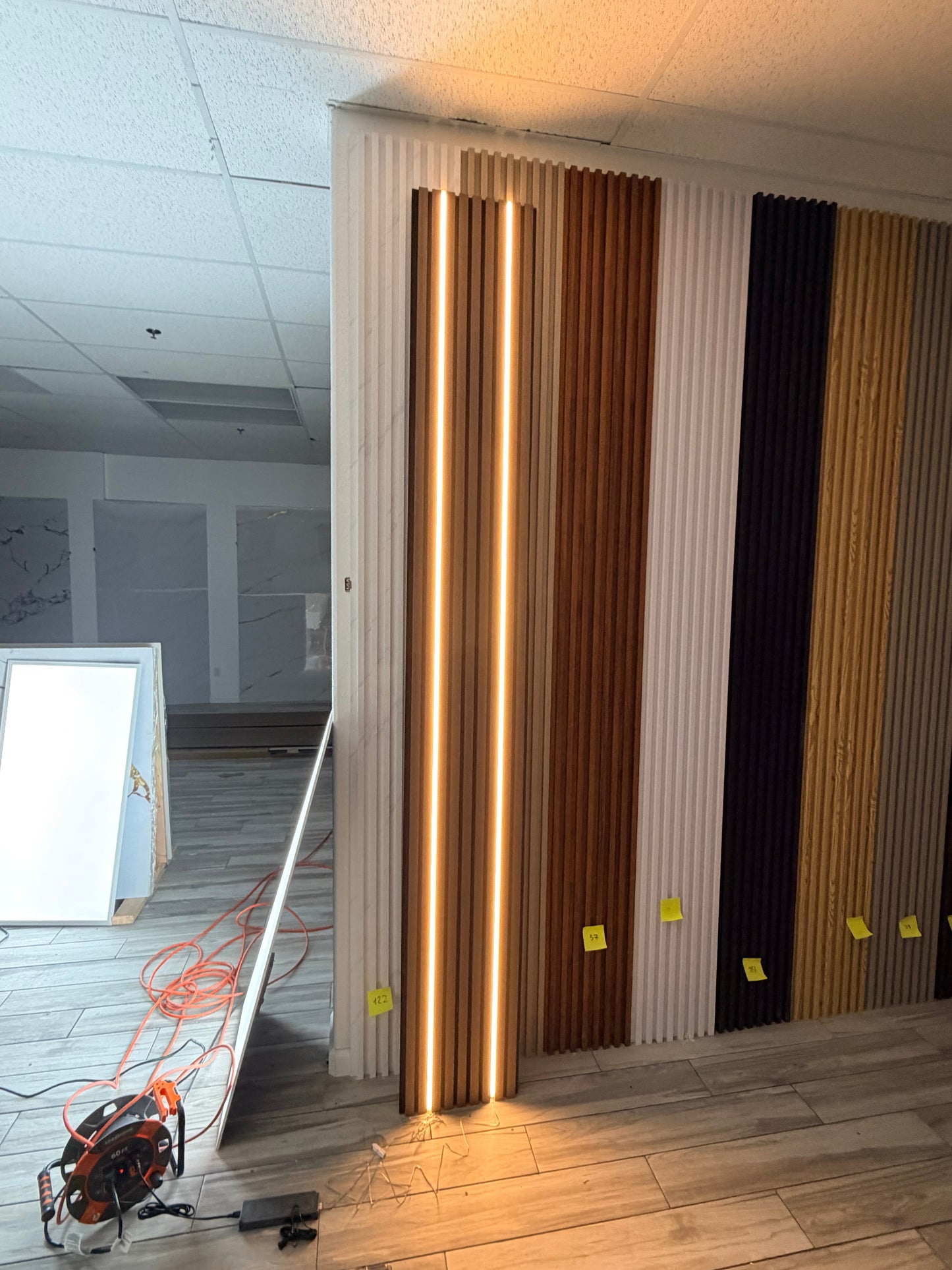 00 Led Light for Wood , Acoustic panels